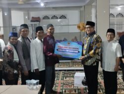 Sambangi Masjid Istiqomah Cendrawasih TSR XIII Tanah Datar, Masyarakat Dan Walinagari Keluhkan Pembangunan Jalan.